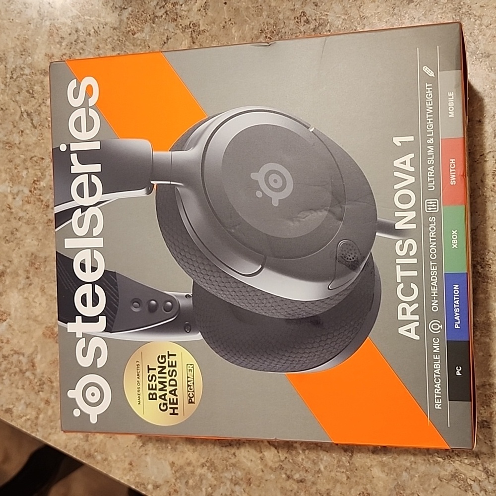 Steelseries gaming headset. Brand new